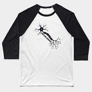 Reach Your Potential - Neuron Brain Motivation Baseball T-Shirt